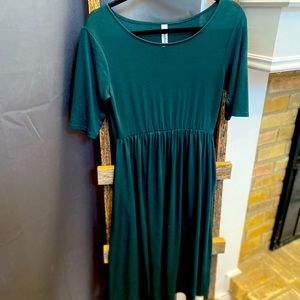 TWO DRESSES FOR ONE! Comfortable boutique dress with pockets! Both used once.